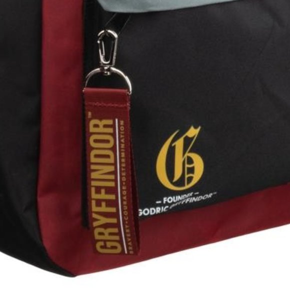 Harry Potter Gryffindor Backpack with Hogwarts Pin - Wizarding World Gifts - Picture 8 of 11